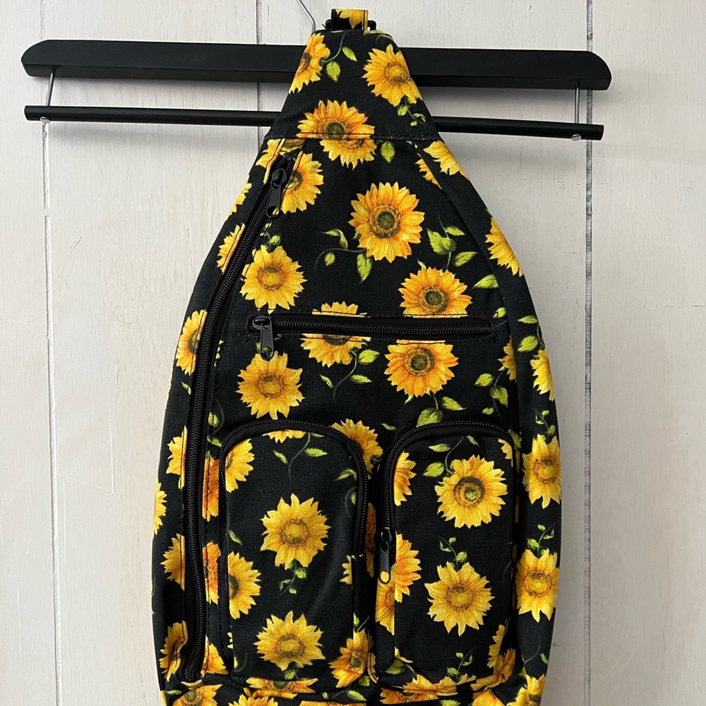 Sunflower Sling Backpack